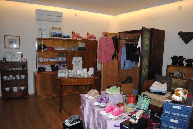 Innenansicht der Gemischtwarenhandlung