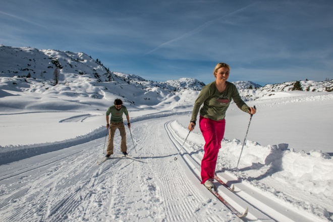 Höhenloipe Dachstein Krippenstein - Gjaid Alm