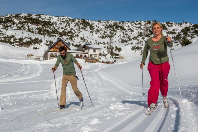 Höhenloipe Dachstein Krippenstein - Gjaid Alm