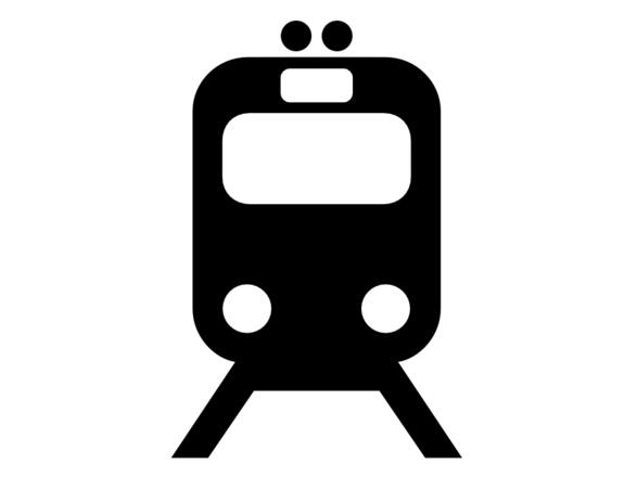 Bahnhof Piktogramm