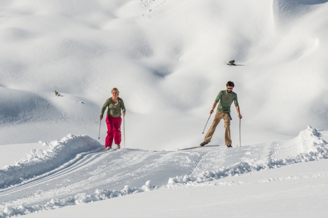 Höhenloipe Dachstein Krippenstein - Gjaid Alm