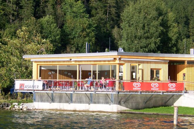 Bootsverleih beim Seecafé