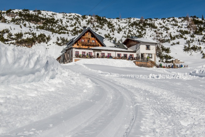 Höhenloipe Dachstein Krippenstein - Gjaid Alm