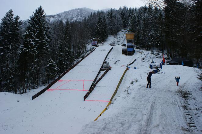 Kalmbergschanzen in Bad Goisern am Hallstättersee