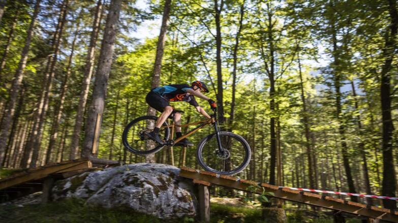 KTM Fahrrad in der Bike Arena Obertraun