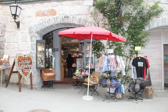 Außenansicht Hallstatt Shop