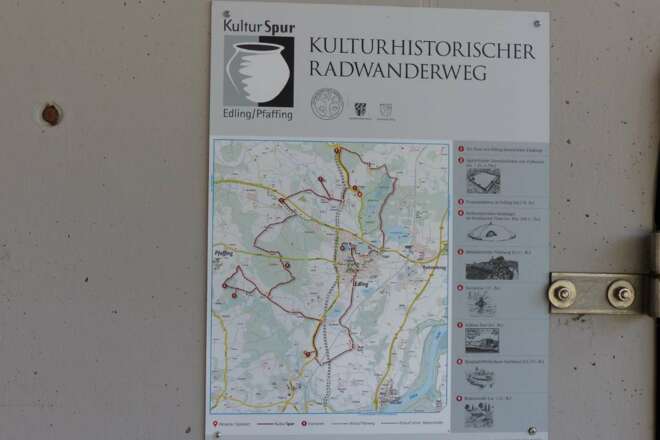 Übersichtstafel der Kultur-Spur