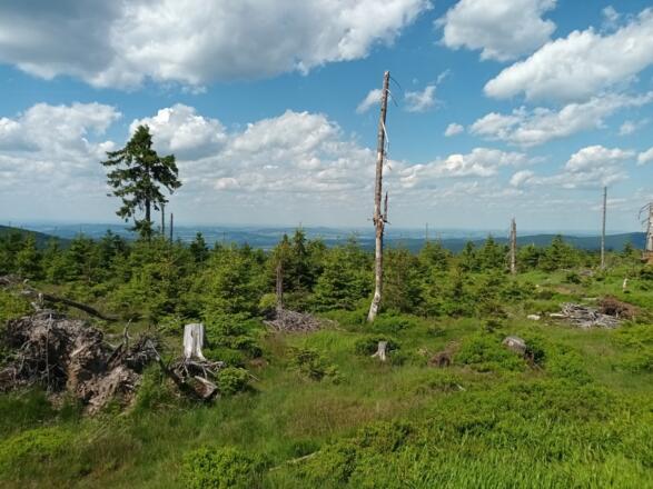 Panorama tschechische Seite