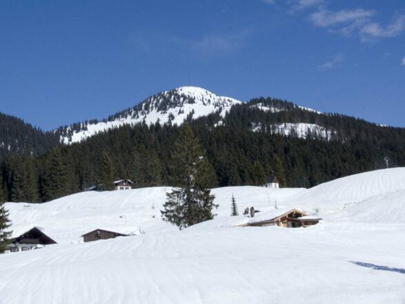 Rückblick von der Winklmoosalm zum Dürrnbachhorn