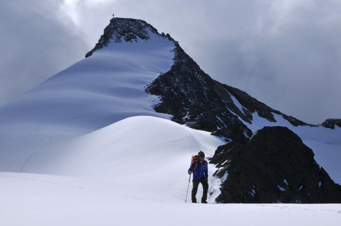 Abstieg vom Hinteren Seelenkogel