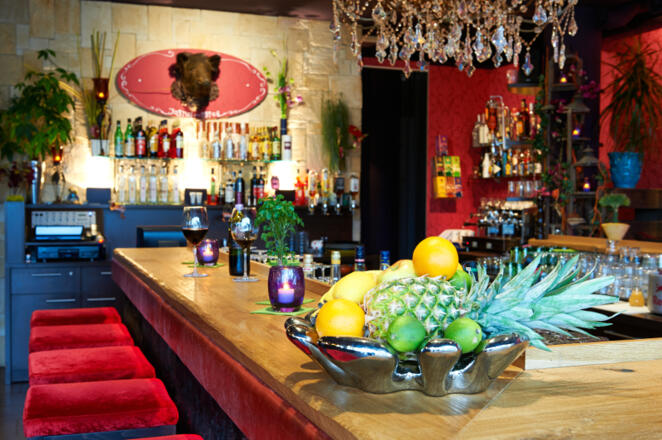 Innenansicht \"Basilikum\" die Bar