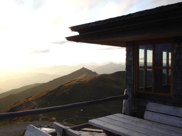 auf der Hütte
