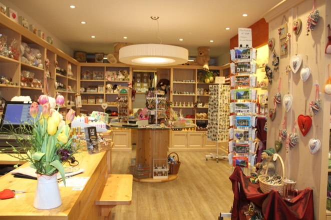 Innenansicht Hallstatt Shop