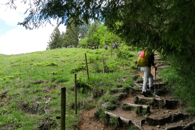 Aufstieg zum Himmeleck