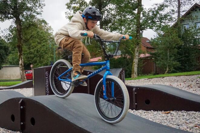 Der Pumptrack in Bad Goisern
