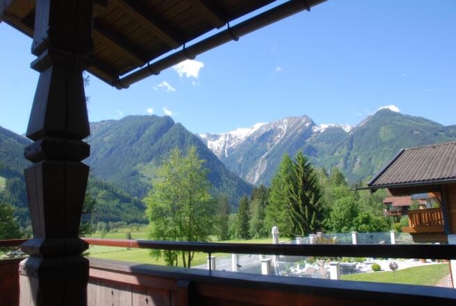 Südwest-Blick vom Balkon