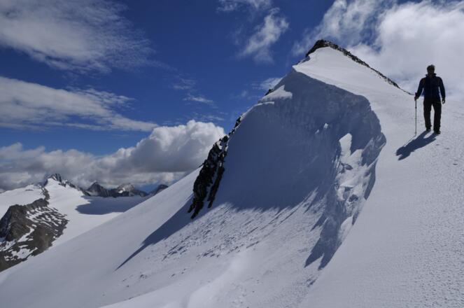 Abstieg vom Schalfkogel