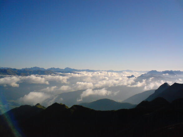 Morgenstimmung auf der Sillianerhütte