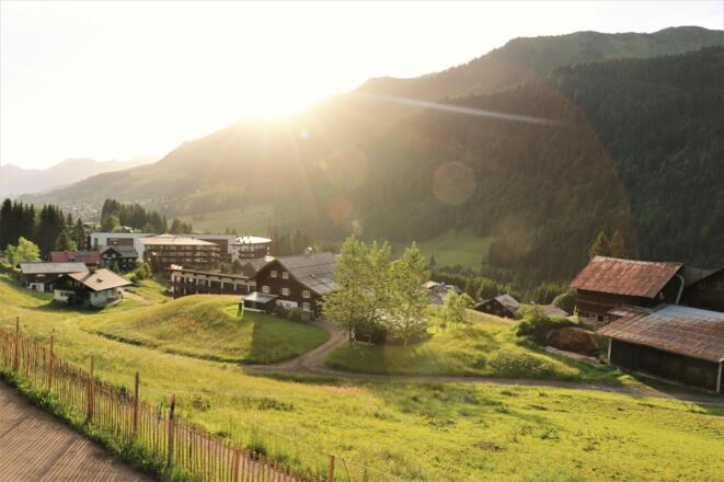 Aussicht Richtung Riezlern