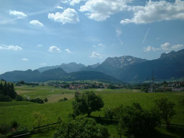 Aussichten vom Balkon