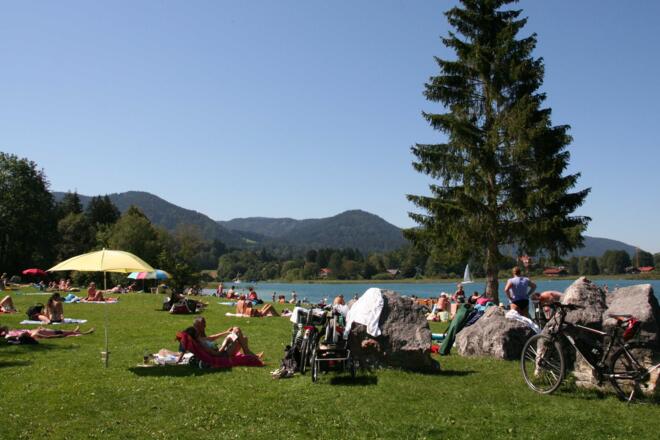 Badewiese 5 Min. vom Haus