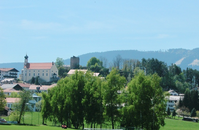 Blick nach Kollnburg