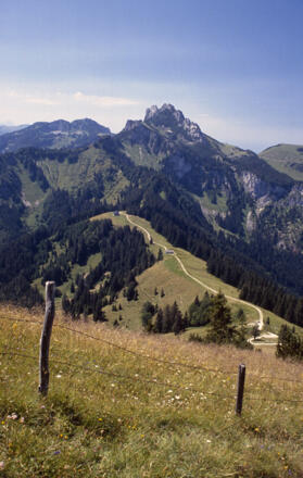 Piesenauser Hochalm mit Kampenwand