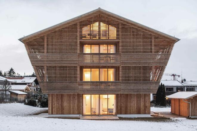 Aussenansicht Aparthotel Trinkl