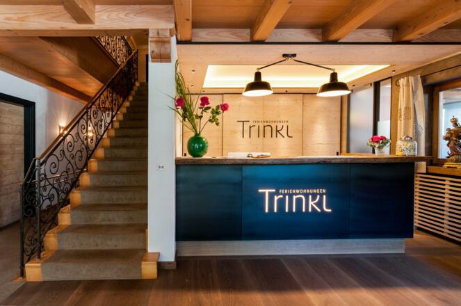 Eingangsbereich Ferienwohnungen Trinkl