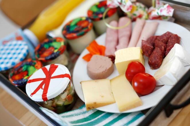 Frühstück für 2 Personen (zubuchbar)