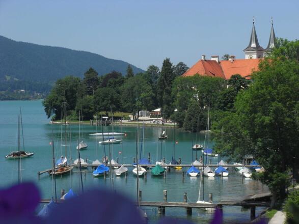 Ausblick von unserer Schwimmbadterrasse