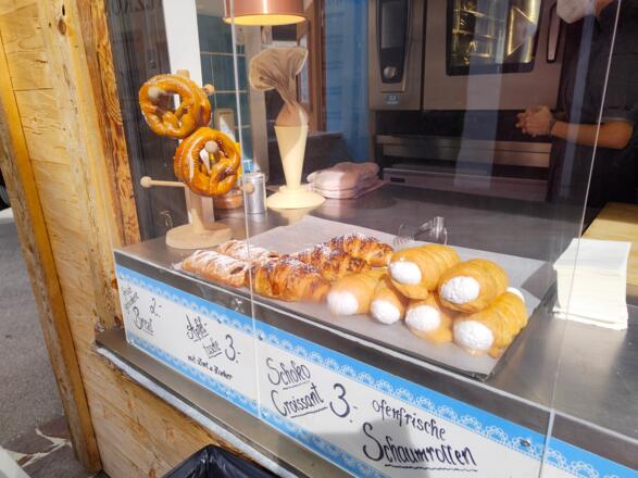 Schaumrollen Präsenteirt