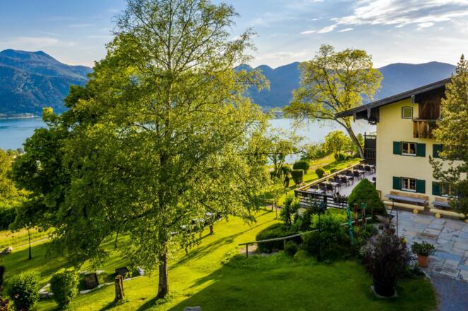 Blick auf den Tegernsee