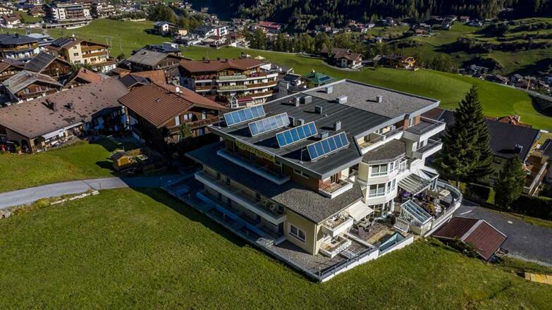 Hausansicht von oben