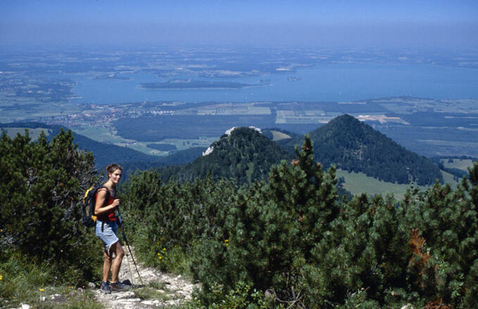 Hochplatte - Chiemseeblick