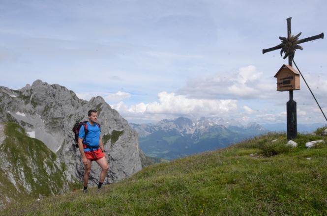 Der Edelweißkogel ist einr leicht zu erreichende Gipfel-Zugabe