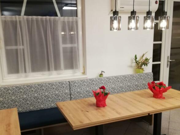 Cathy's Backeck in Scharnstein - Sitzecke