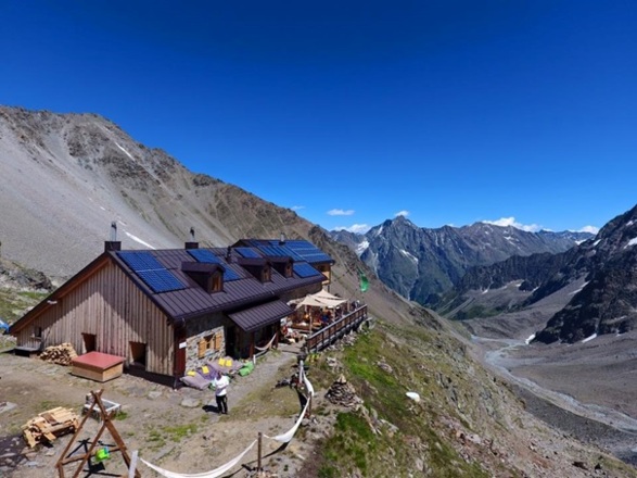 Die neue Kaunergrathütte