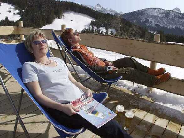 Relaxen auf der Alpe Stubental