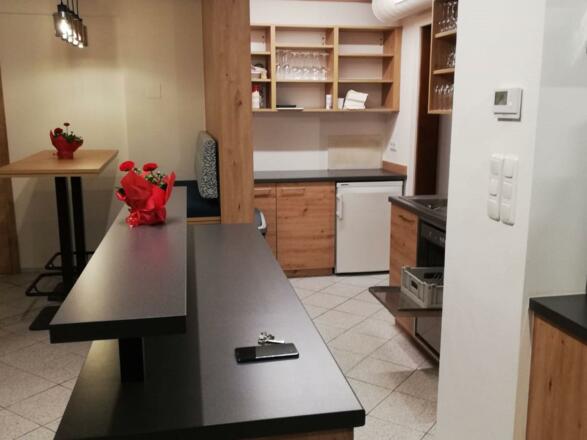 Cathy's Backeck in Scharnstein - Küchenbereich