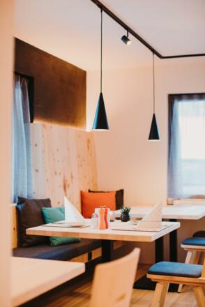 Frühstücksbereich | Alpin - Studios & Suites