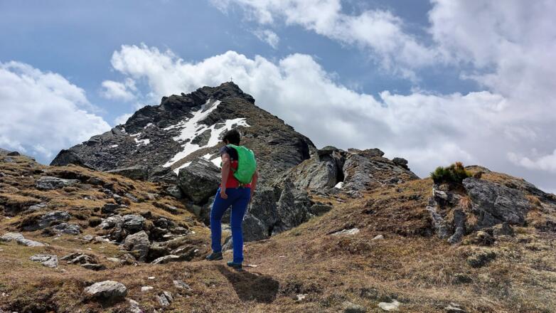 Haneburger (2579 m) aus dem Wattental. Alle Aufnahmen vom 22. Mai 2022.