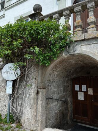 Eingang Klosterladen Schäftlarn