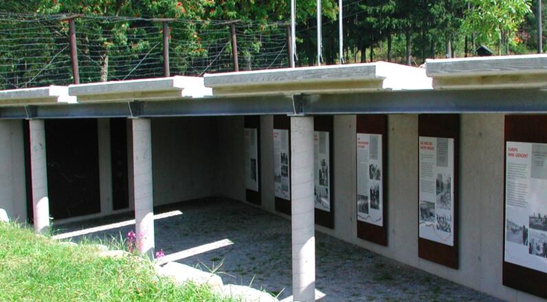 Das Mahnmal \"Eiserner Vorhang\"