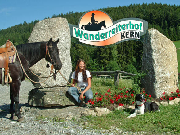 Einführungsrunde Wanderreiterhof Kern