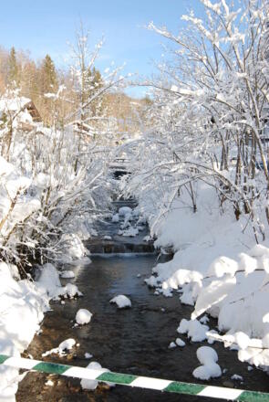 Alpbach nach Osten Winter 2019