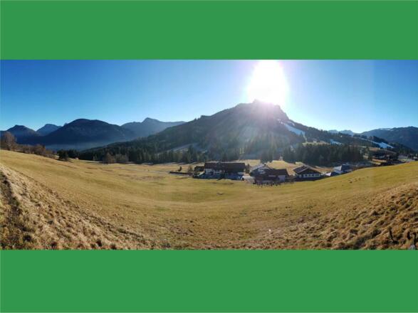 Panorama rund um&#039;s Rohrmooshöfle