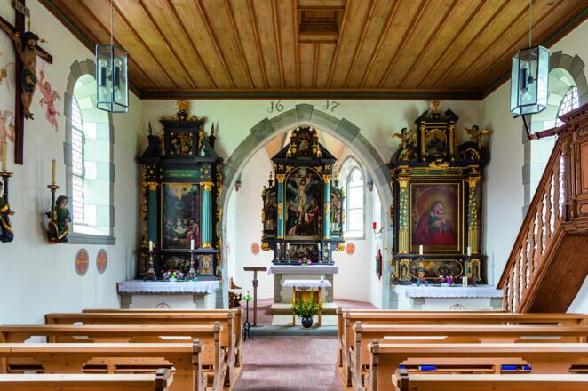 Krippkirche St. Nikolaus, Innenraum