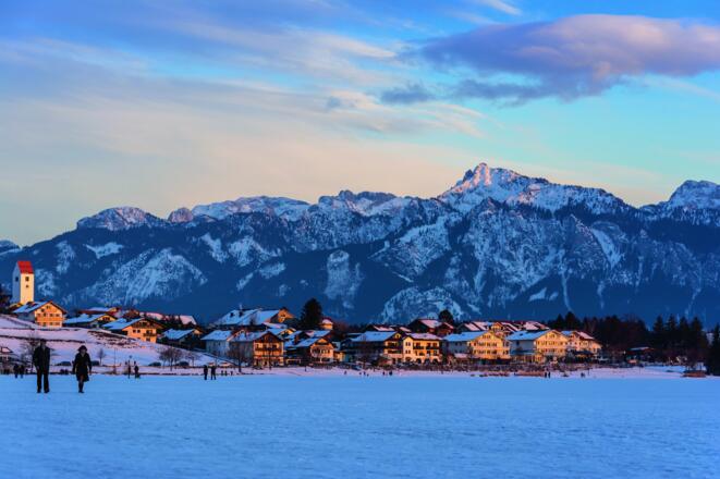Hopfensee im Winter