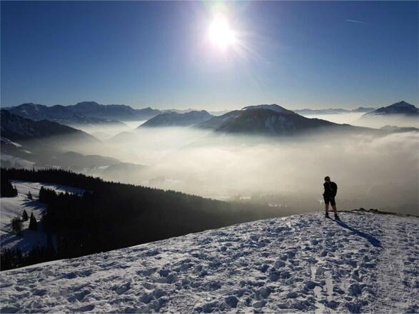 Ein Wintertraum auf der Reuterwanne, leicht zu Fuß erreichbar